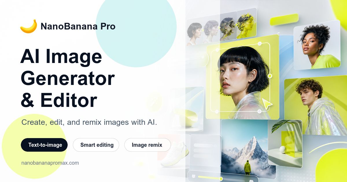 Nanobananapromax product screenshot